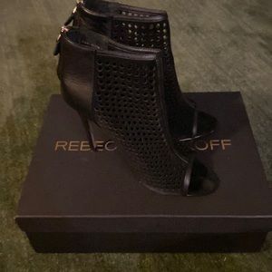 Rebecca Minkoff Black Suede Booties